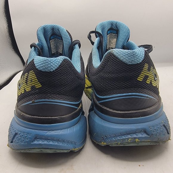 Hoka One One Mens Size 12 Napali Black Blue Yellow Running Sneakers Shoes main image 13